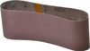 3M 4" Wide x 24" OAL, 80 Grit, Aluminum Oxide Abrasive Belt Aluminum Oxide, Medium, Coated, X Weighted Cloth Backing, Series 240D 00051144274628 - 73220030