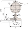 Mitutoyo ABSOLUTE Digimatic Depth Gage, 0-8”/0-200mm - 547-258S