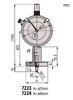 Mitutoyo Dial Depth Gage, 0-10mm - 7223