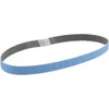 Norton 1/2" Wide x 18" OAL, 80 Grit, Zirconia Alumina Abrasive Belt Zirconia Alumina, Medium, Coated, X Weighted Cloth Backing, Series R823 78072728568 - 85114080