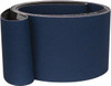 Norton 3" Wide x 132" OAL, 120 Grit, Zirconia Alumina Abrasive Belt Zirconia Alumina, Fine, Coated, X Weighted Cloth Backing, Series R823 78072728789 - 85123123