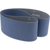 Norton 4" Wide x 54" OAL, 80 Grit, Zirconia Alumina Abrasive Belt Zirconia Alumina, Medium, Coated, X Weighted Cloth Backing, Series R821 78072727517 - 85127082