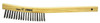 Weiler Abrasives Hand Wire/Filament Brushes Wood Curved Handle 44057 - 82071440