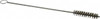 PRO-SOURCE 2" Long x 7/16" Diam Stainless Steel Twisted Wire Bristle Brush Single Spiral, 8" OAL, 0.006" Wire Diam, 0.11" Shank Diam 05058 - 03715885