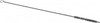 Schaefer Brush 3" Long x 3/8" Diam Stainless Steel Long Handle Wire Tube Brush Single Spiral, 15" OAL, 0.005" Wire Diam, 0.145" Shank Diam 14404 - 09395237
