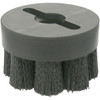 Weiler Abrasives 4" 120 Grit Ceramic Crimped Disc Brush Fine Grade, Drive Arbor Connector, 1-1/2" Trim Length, 1-1/4" Arbor Hole 86113 - 39344262