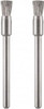 Dremel 1/8" Diam Steel Flat Faced End Brush 1/8" Shank Diam, 15,000 Max RPM 443-02 - 92763341