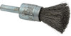 Osborn 1/2" Diam Steel Crimped End Brush 1" Trim Length, 1/4" Shank Diam, 25,000 Max RPM 0003070000 - 00126193