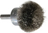 Osborn 1-1/2" Diam Stainless Steel Crimped End Brush 1/4" Shank Diam, 15,000 Max RPM 0003073000 - 00126490