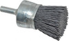 Osborn 1" Diam Nylon End Brush 1" Trim Length, 1/4" Shank Diam, 9,000 Max RPM 0003077100 - 00126920