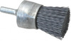 Osborn 1" Diam Nylon End Brush 1" Trim Length, 1/4" Shank Diam, 9,000 Max RPM 0003077200 - 00126938