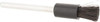 Weiler Abrasives 1/4" Diam Stiff Hair End Brush 3/8" Trim Length, 1/8" Shank Diam, 37,000 Max RPM 98455 - 75852491