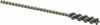 Made in USA 1/4" Diam Helical Nylon Tube Brush 0.04" Filament Diam, 1" Brush Length, 3-1/2" OAL, 0.11" Diam Stainless Steel Shank 380415 - 63764823