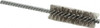 Weiler Abrasives 3/4" Diam Helical Stainless Steel Tube Brush Double Spiral, 0.0104" Filament Diam, 2-1/2" Brush Length, 5-1/2" OAL, 1/4" Diam Shank 98372 - 75850933