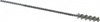 Weiler Abrasives 0.26" Diam Helical Nylon Tube Brush 0.012" Filament Diam, 1" Brush Length, 5" OAL, 0.115" Diam Shank 98418 - 75852665