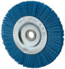 Value Collection 5" OD, 5/8" Shank Diam, 5/8" Arbor Hole, Crimped Nylon Wheel Brush 5/16" Face Width, 5/16" Trim Length, 3,750 RPM 3512516555-1 - 82410366