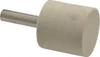 Divine Brothers Co. 1" Diam 1/4" Shank Diam Hard Density Cylinder Shaped Mounted Bob 1" Head Length, Wool Felt B11-H - 03562626