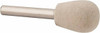 Value Collection 3/4" Diam 1/4" Shank Diam Medium Density Olive Shaped Mounted Bob 1" Head Length, 2" Shank Length, Wool Felt 516194 - 91068395