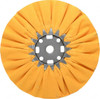 Divine Brothers Co. 10" Diam x 1/2" Thick Unmounted Buffing Wheel Ventilated Bias Cut, 3/4" Arbor Hole 300017AI - 00536367