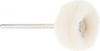 Value Collection 7/8" Diam x 3/8" Thick, Soft Mounted Polishing Wheel 0 Ply, 1/8" Shank Diam 560016282 - 66999798