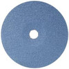 CGW Abrasives 4-1/2" Diam, 7/8" Hole, 24 Grit Zirconia Alumina Fiber Disc Very Coarse, 13,300 Max RPM 48528 - 89496848