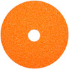 Norton 4-1/2" Diam, 7/8" Hole, 80 Grit Ceramic Alumina Fiber Disc Coarse, 11,000 Max RPM, Series BlazeX 69957370196 - 11020567