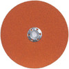 Norton 7" Diam, 5/8-11 Hole, 36 Grit Ceramic Alumina Fiber Disc Very Coarse 66261029863 - 56278567