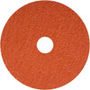 Tru-Maxx 7" Diam, 7/8" Hole, 36 Grit Ceramic Fiber Disc Coarse, 8,600 Max RPM 48202T - 61161170