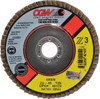 CGW Abrasives 4" 40 Grit 5/8" Center Hole Type 29 Zirconia Alumina Flap Disc Coarse Grade, Coated, Arbor Attachment, Poly Cotton Backing, 15,300 RPM 42122 - 56436702