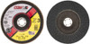CGW Abrasives 7" 120 Grit 7/8" Center Hole Type 29 Zirconia Alumina Flap Disc Fine Grade, Coated, Arbor Attachment, Poly Cotton Backing, 8,600 RPM 42726 - 56451560