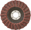CGW Abrasives 4-1/2" 80 Grit 7/8" Center Hole Type 29 Aluminum Oxide Flap Disc Medium Grade, Non-Woven, Arbor Attachment, Non-Woven Backing, 13,300 RPM 70122 - 92296391