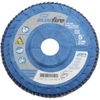 Norton 5" 40 Grit 7/8" Center Hole Type 27 Zirconia Alumina Flap Disc Coarse Grade, Coated, Arbor Attachment, Cloth Backing, 12,000 RPM 66623399149 - 56275563