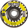 Tru-Maxx 7" 80 Grit 5/8-11 Center Hole Type 27 Zirconia Alumina Flap Disc Medium Grade, Coated, Arbor Attachment, 8,600 RPM 25304 - 06379416