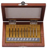 Mitutoyo Long Rectangular Gage Block Set Series 516, 8 pcs. CERA, Grade 00 - 516-741-26