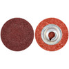 Merit Abrasives 1" 36 Grit Aluminum Oxide Quick Change Disc Type S Attachment, Brown, Coated, Cloth Backing, 40,000 RPM, Power-Lock Type 2 Compatible 69957399614 - 32067043