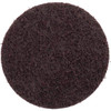 Merit Abrasives 4" Aluminum Oxide Quick Change Disc Type R Attachment, Medium Grade, Brown, Non-Woven, 15,000 RPM, Power-Lock Type 3 Compatible 08834166328 - 84525591