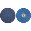 Norton 4" 60 Grit Zirconia Alumina Quick Change Disc Type S Attachment, Medium Grade, Coated, Cloth Backing, Speed-Lok TS Compatible 66261137343 - 05897467
