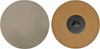 PFERD 3" 120 Grit Diamond Quick Change Disc Type R Attachment, Medium Grade, Brown, Coated, Cloth Backing, 6,300 RPM, CDR Compatible 40665 - 91830950
