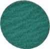 Standard Abrasives 1-1/2" 80 Grit Zirconia Alumina Quick Change Disc Type S Attachment, Medium Grade, Green, Coated, Cloth Backing, 30,000 RPM, SocAtt Compatible 7100224334 - 32967002