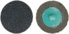 Tru-Maxx 2" 50 Grit Zirconia Alumina Quick Change Disc Type R Attachment, Coarse Grade, Blue, Coated, Fiber Backing, Roloc Type 3 Compatible 135220 - 91847459