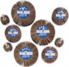 Merit Abrasives 9 Piece Flap Wheel Kit 60, 80 & 120 Grit, Medium & Fine Grade, Contains Wheels Mounted on 1/4" Shank 08834131041 - 84400506
