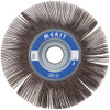 Merit Abrasives 8 x 1" 120 Grit Aluminum Oxide Unmounted Flap Wheel Coated, Fine Grade, 1" Center Hole, 4,500 Max RPM 08834123075 - 08578023