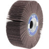 Merit Abrasives 6 x 2" 80 Grit Aluminum Oxide Unmounted Flap Wheel Coated, Medium Grade, 1" Center Hole, 6,000 Max RPM 08834123034 - 72369408