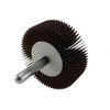 CGW Abrasives 2" Diam x 1/2" Face Width, Fine Aluminum Oxide Coated Mounted Flap Wheel 1/4" Shank Mount, 120 Grit, 25,000 Max RPM 39927 - 01823772