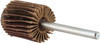 Merit Abrasives 5/8" Diam x 3/4" Face Width, Very Fine Aluminum Oxide Coated Mounted Flap Wheel 1/8" Shank Mount, 240 Grit, Cloth Backing, 37,000 Max RPM 08834137544 - 84400761