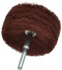 Superior Abrasives 3" Diam x 1" Face Width, Medium Aluminum Oxide Nonwoven Mounted Flap Wheel 1/4" Shank Mount, 8,000 Max RPM 10463 - 00538017