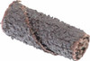 Merit Abrasives 3/8" Max Roll Diam x 1" OAL, 36 Grit Straight Cartridge Roll 1/8" Pilot Hole Diam, Very Coarse Grade 08834180210 - 09898834