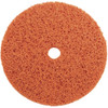 Norton 7" Extra Coarse Grade Aluminum Oxide/Ceramic Deburring Disc 7/8" Center Hole, Arbor Connection, Orange, 7,000 Max RPM 66623340177 - 70469150