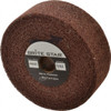 Brite Star 6" Diam, 2" Face Width, 1" Center Hole, Medium Grade, Aluminum Oxide Deburring Wheel Convolute, Soft Density 4 Grade, 6,000 RPM 66261114896 - 81243396