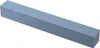 Norton 80 Grit Aluminum Oxide Square Polishing Stone Medium Grade, 1" Wide x 8" Long x 1" Thick 61463643706 - 01555424